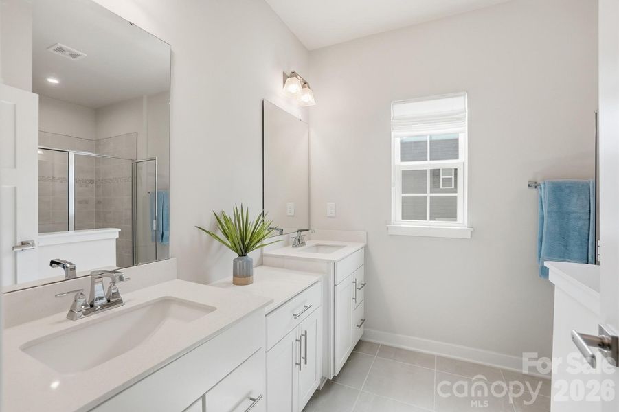 Furnished interior view inside a new home in Bailey Mills, Matthews (Image 34).