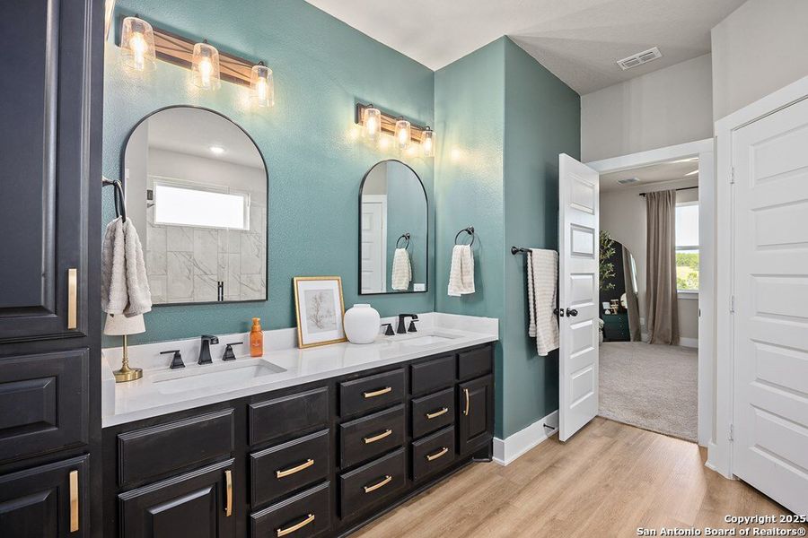 Furnished interior view inside a new home in , Kerrville (Image 9). Furnished interior view inside a new home in , Kerrville (Image 9).