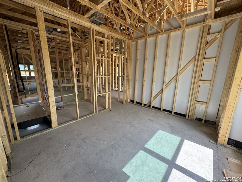 In-progress construction of a new home in The Preserve at the Wilder, Adkins, TX (Image 23).