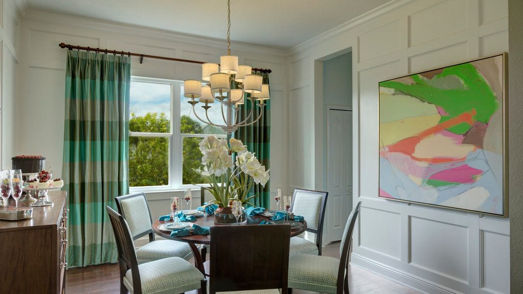 Representative furnished interior of a home built from the Sea Star by Neal Communities in Boca Royale Golf & Country Club Real Estate and Homes for Sale in Englewood, FL - Neal Communities, Englewood (Image 7).