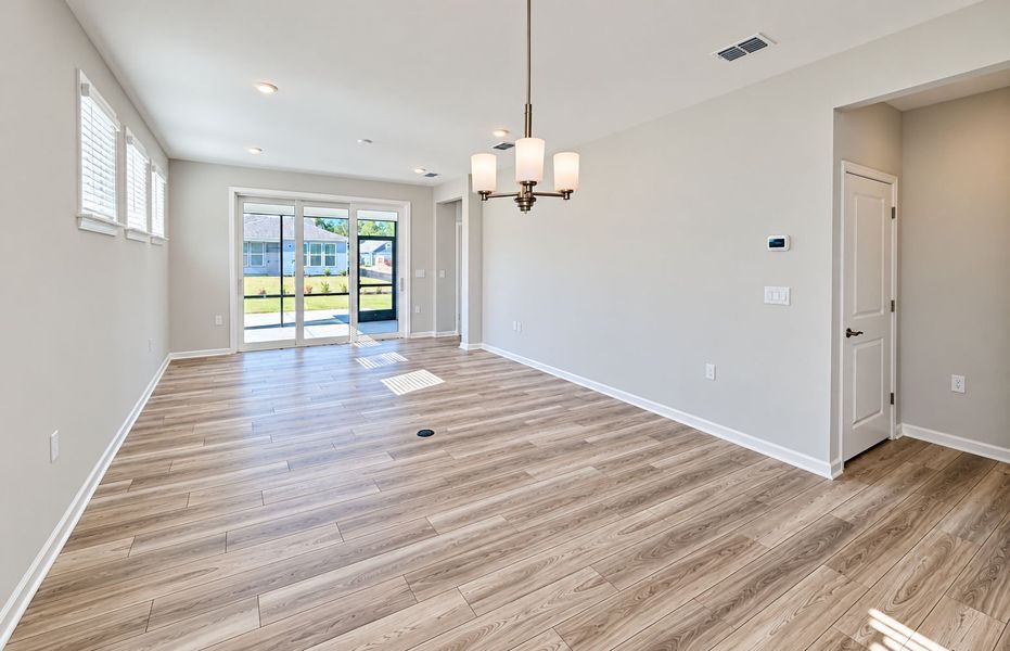 Spacious, unfurnished interior of a new home in Del Webb Wilmington at Mallory Creek, Leland (Image 10).