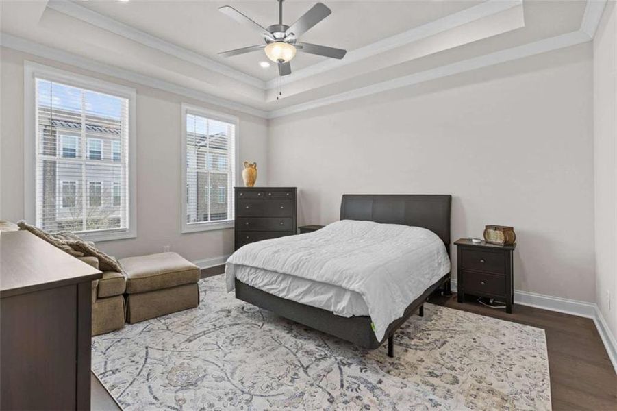 Furnished interior view inside a new home in , Peachtree Corners (Image 19). Furnished interior view inside a new home in , Peachtree Corners (Image 19).