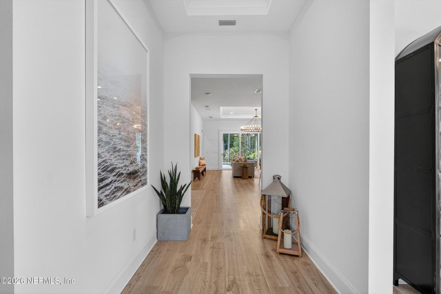 Furnished interior view inside a new home in , Ponte Vedra (Image 42).
