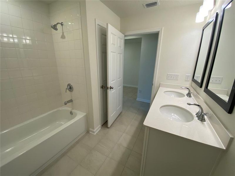 Furnished interior view inside a new home in Somerset - Executive Series, Palm Coast (Image 5).