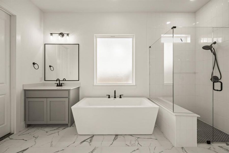 Furnished interior view inside a new home in Highland Oaks, Boyd (Image 6).