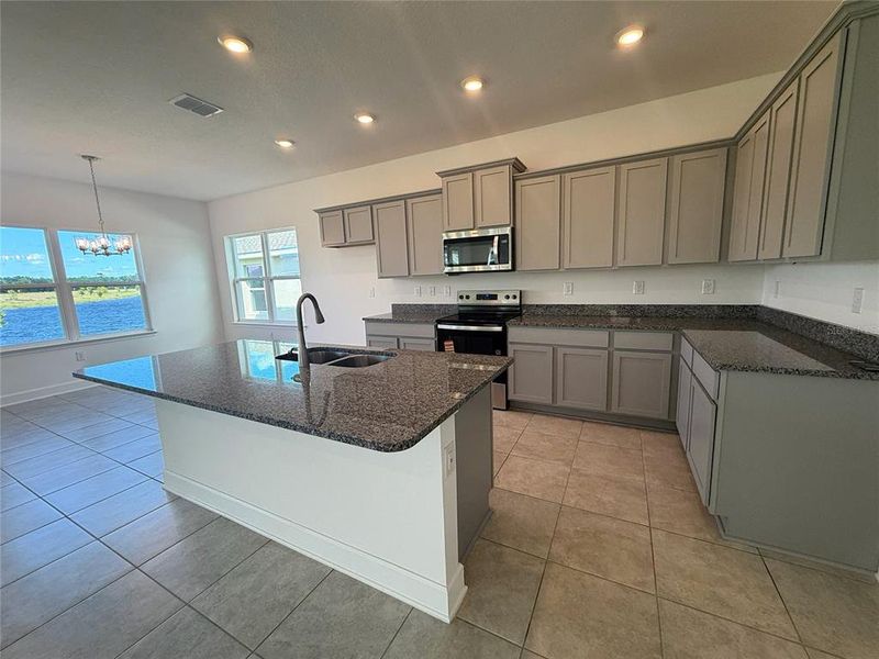 Furnished interior view inside a new home in , Harmony (Image 5).