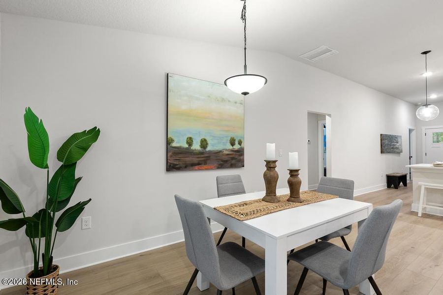 Furnished interior view inside a new home in , Jacksonville (Image 32).