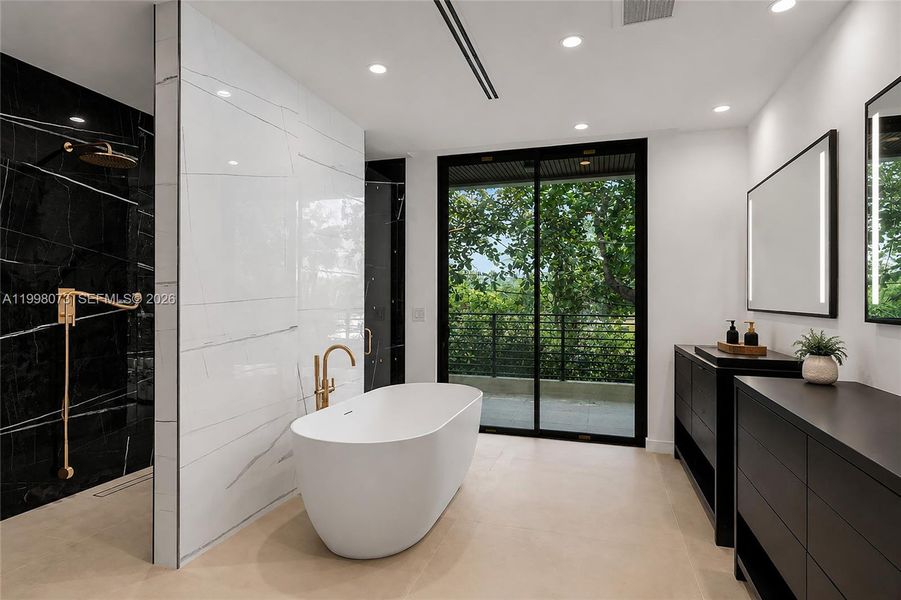 Furnished interior view inside a new home in , Miami (Image 9). Furnished interior view inside a new home in , Miami (Image 9).