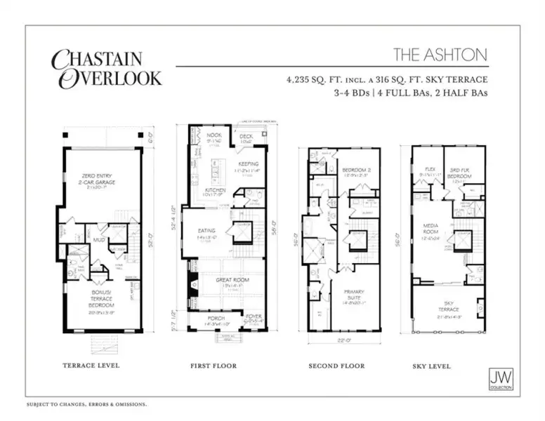 2D floor plan layout of this home in , Sandy Springs, GA (Image 6).
