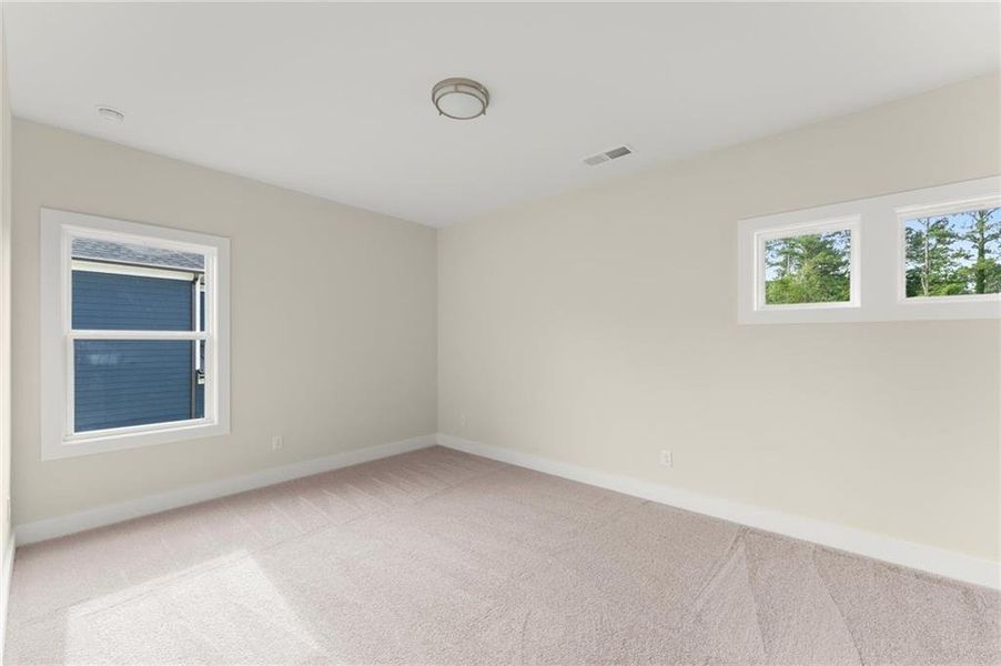 Spacious, unfurnished interior of a new home in Hillgrove Preserve, Powder Springs (Image 35). Spacious, unfurnished interior of a new home in Hillgrove Preserve, Powder Springs (Image 35).