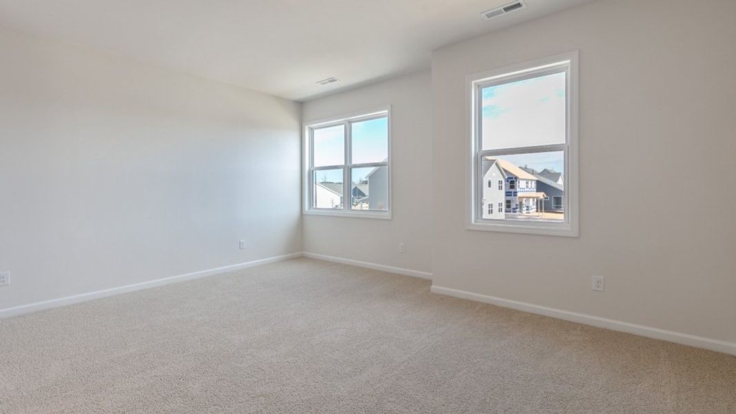 Spacious, unfurnished interior of a new home in The Manors at Winston Pointe, Clayton (Image 27).