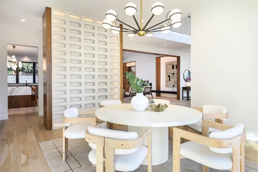Furnished interior view inside a new home in , Dallas (Image 37).