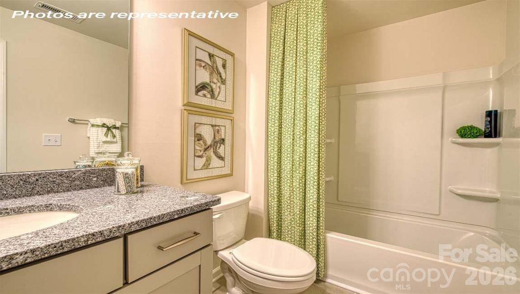 Furnished interior view inside a new home in Skybrook Corners, Huntersville (Image 8).