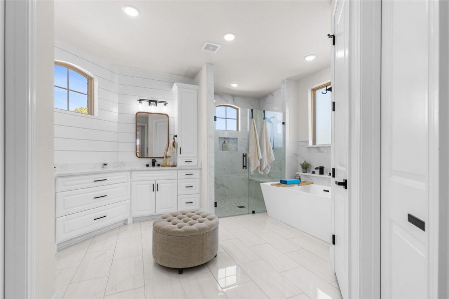 Furnished interior view inside a new home in Bentwater, Montgomery (Image 33).