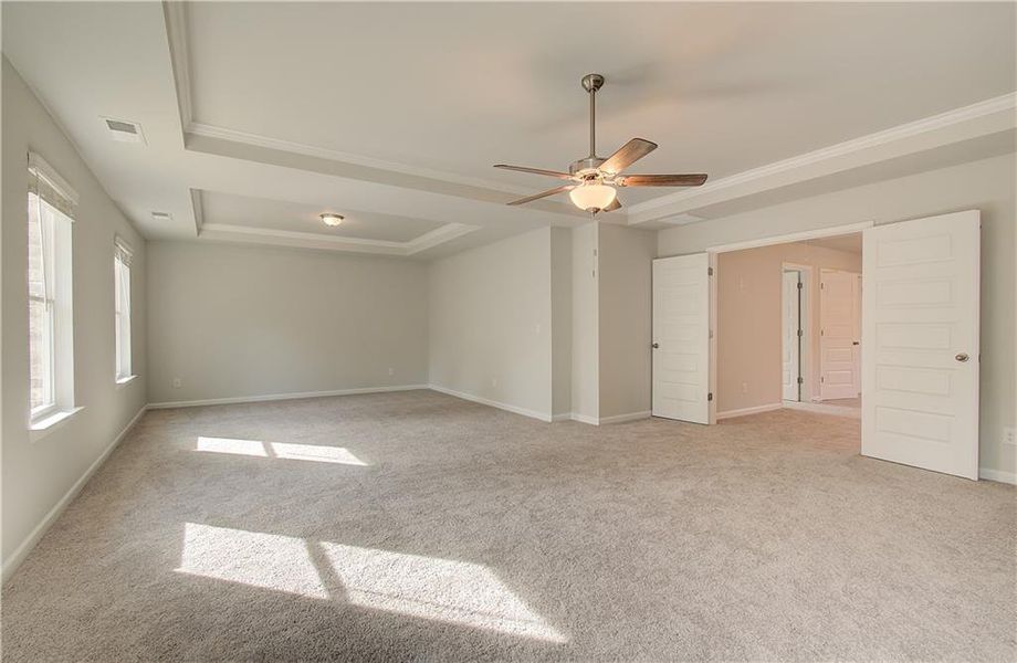 Spacious, unfurnished interior of a new home in Trinity Park, McDonough (Image 24).