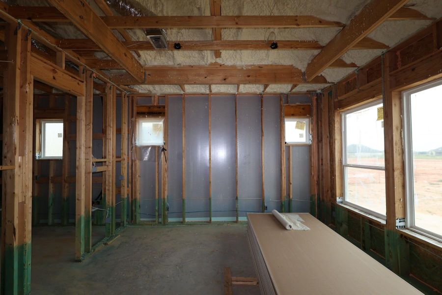 In-progress construction of a new home in Lakeview, Waller, TX (Image 9).