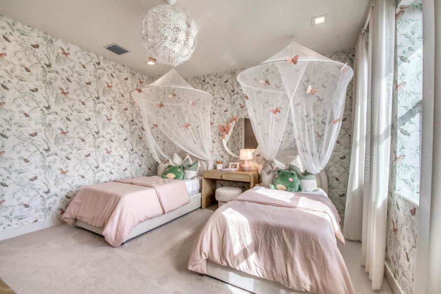 Furnished interior view inside a new home in Apex at Avenir, Palm Beach Gardens (Image 38).