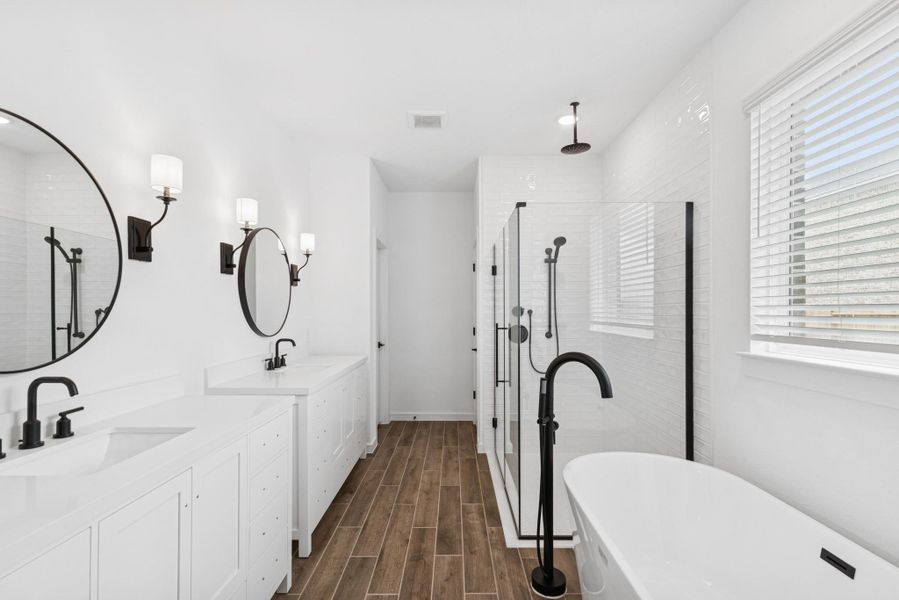 Spa-like primary bath Spa-like primary bath
