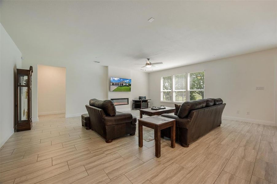 Furnished interior view inside a new home in , Justin (Image 8). Furnished interior view inside a new home in , Justin (Image 8).