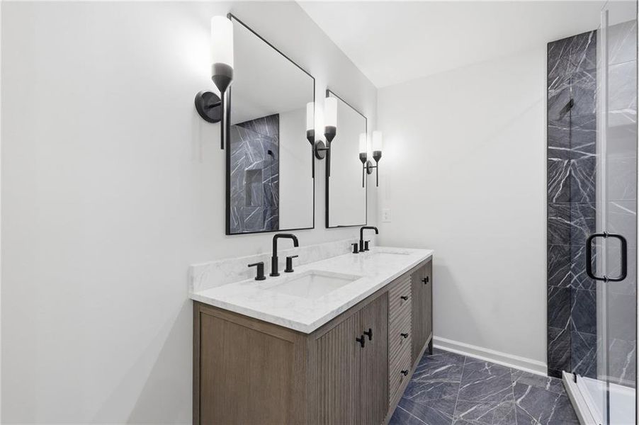 Furnished interior view inside a new home in , Gainesville (Image 7).