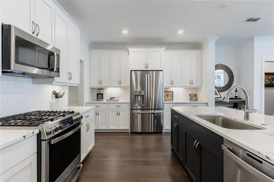 Furnished interior view inside a new home in , Peachtree Corners (Image 35).