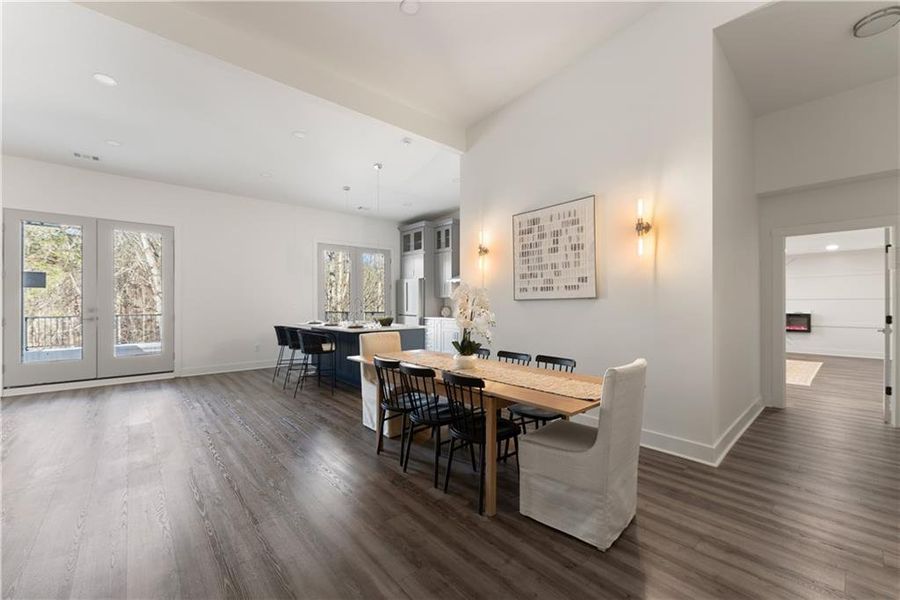 Furnished interior view inside a new home in , Gainesville (Image 14).
