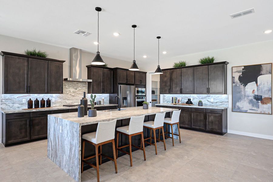 Representative furnished interior of a home built from the Sage by Mattamy Homes in Empire Pointe, Queen Creek (Image 19).