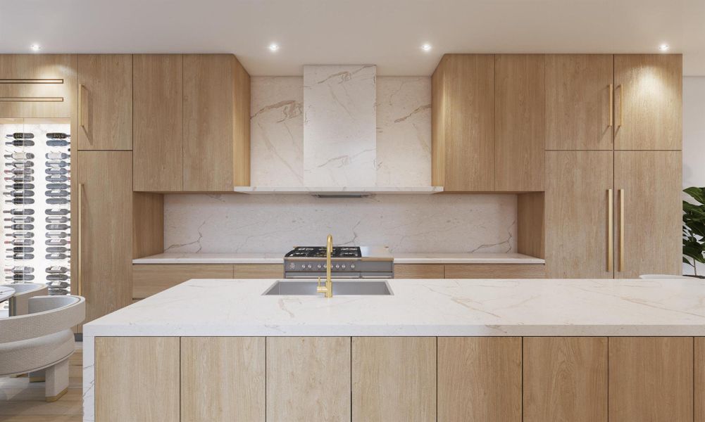 Furnished interior view inside a new home in , Boca Raton (Image 9).