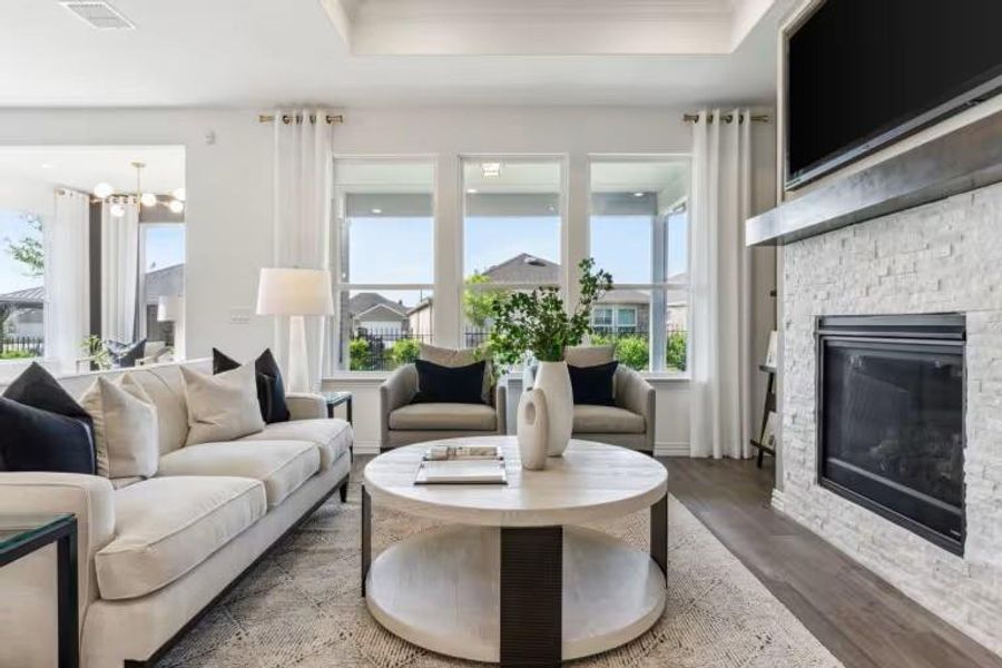 MODEL HOME images may NOT be consistent with the finished product.