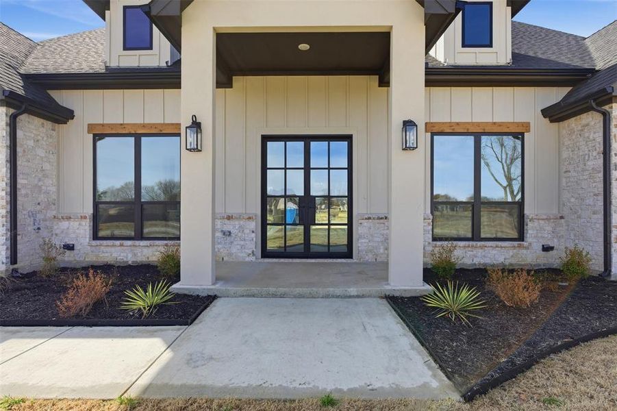 Exterior details and patio area of a home in , Fort Worth (Image 3).