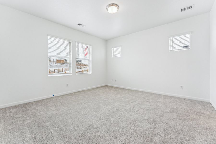 Representative unfurnished interior of a home built from the Bailey by Taylor Morrison in Trailstone Town Collection, Arvada (Image 14).
