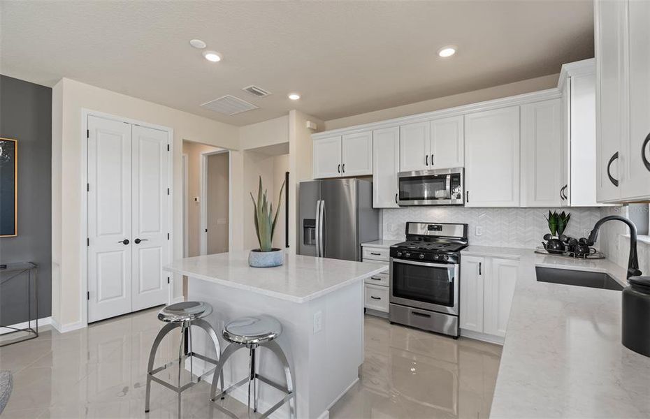 Furnished interior view inside a new home in Del Webb at Viera, Melbourne (Image 8).