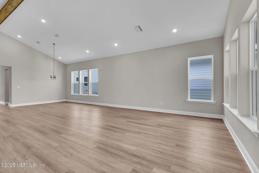 Spacious, unfurnished interior of a new home in Seabrook Village at Seabrook, Ponte Vedra (Image 29).