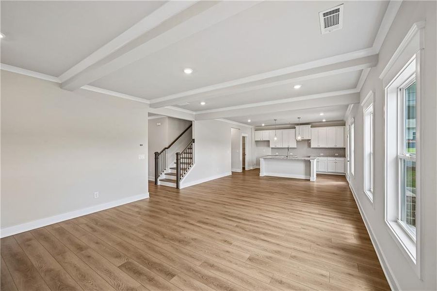Spacious, unfurnished interior of a new home in Mallard’s Landing, Jefferson (Image 47).