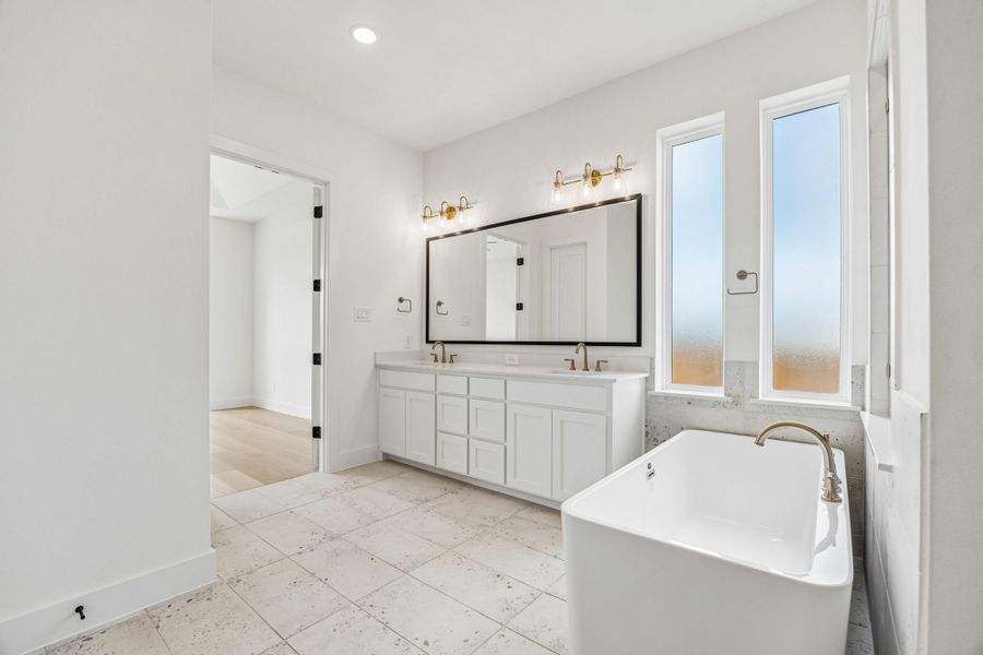 Furnished interior view inside a new home in The Parks at Wilson Creek, Celina (Image 9).