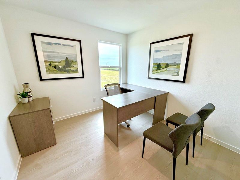 Furnished interior view inside a new home in The Grand Prairie, Hockley (Image 12).