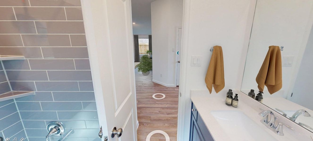 Representation of floor plan, not actual home Representation of floor plan, not actual home