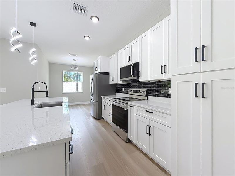 Furnished interior view inside a new home in , Citrus Springs (Image 8).