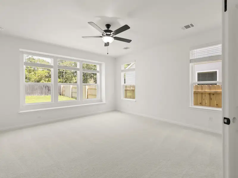 Spacious, unfurnished interior of a new home in Orchard Ridge, Liberty Hill (Image 27). Spacious, unfurnished interior of a new home in Orchard Ridge, Liberty Hill (Image 27).
