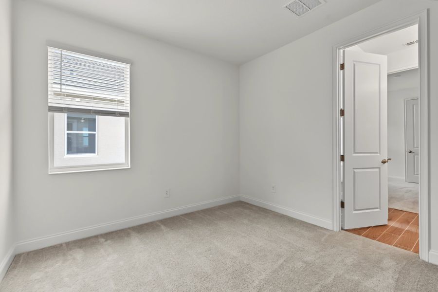 Spacious, unfurnished interior of a new home in Tamarack at Two Rivers, Zephyrhills (Image 23). Spacious, unfurnished interior of a new home in Tamarack at Two Rivers, Zephyrhills (Image 23).