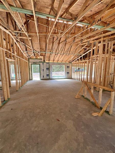 In-progress construction of a new home in , Ocklawaha, FL (Image 15).