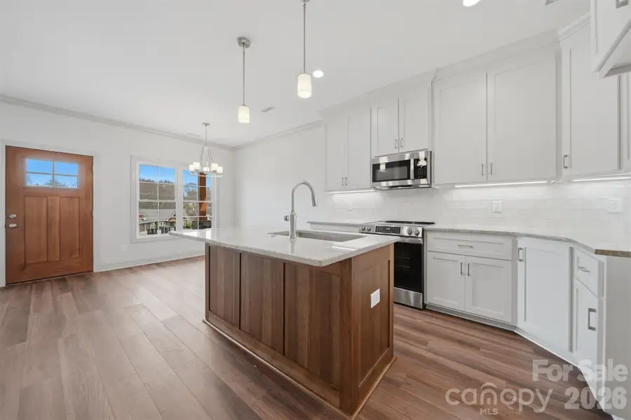 Furnished interior view inside a new home in , Hickory (Image 6). Furnished interior view inside a new home in , Hickory (Image 6).