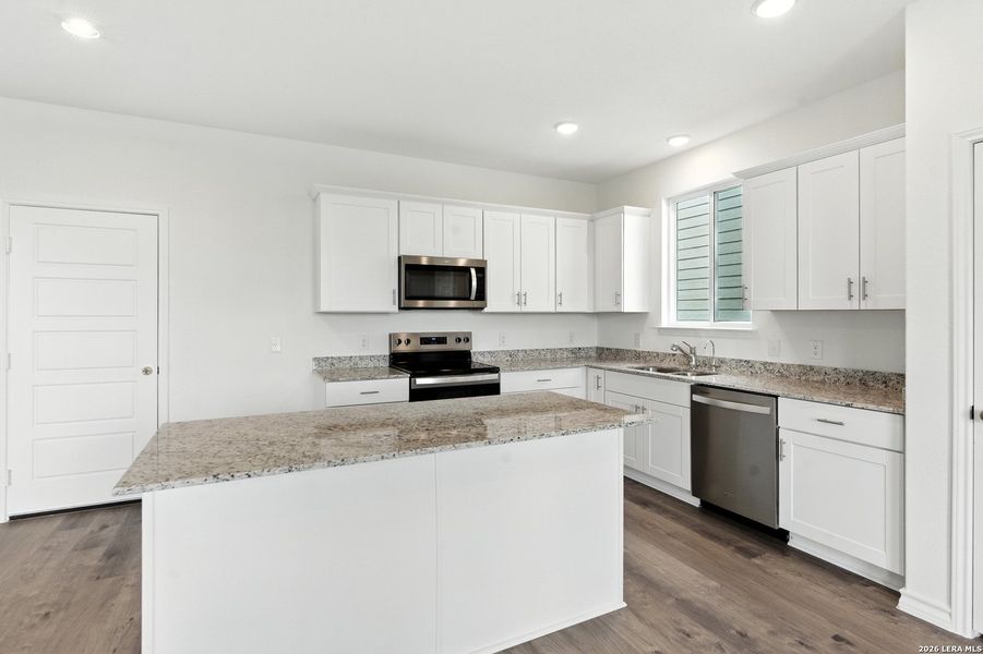Furnished interior view inside a new home in Horizon Ridge, San Antonio (Image 4).