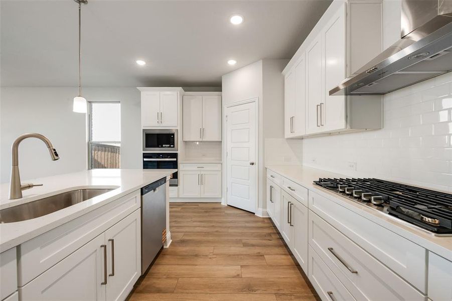 Furnished interior view inside a new home in Arbors at Legacy Hills, Celina (Image 13). Furnished interior view inside a new home in Arbors at Legacy Hills, Celina (Image 13).