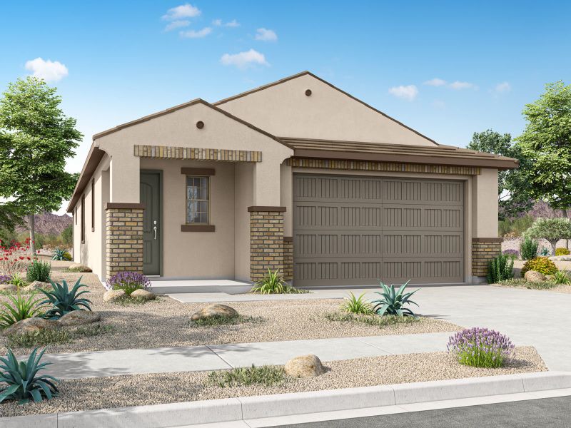 Front exterior of a home in the Baker Farms community, located in Phoenix, AZ (Image 10).