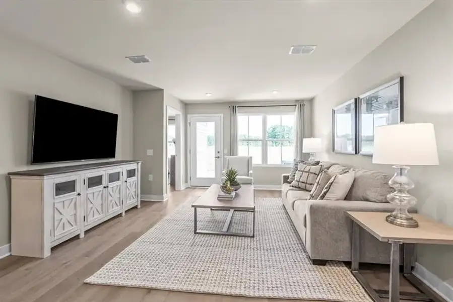 Furnished interior view inside a new home in Reidville Villas, Reidville (Image 14).