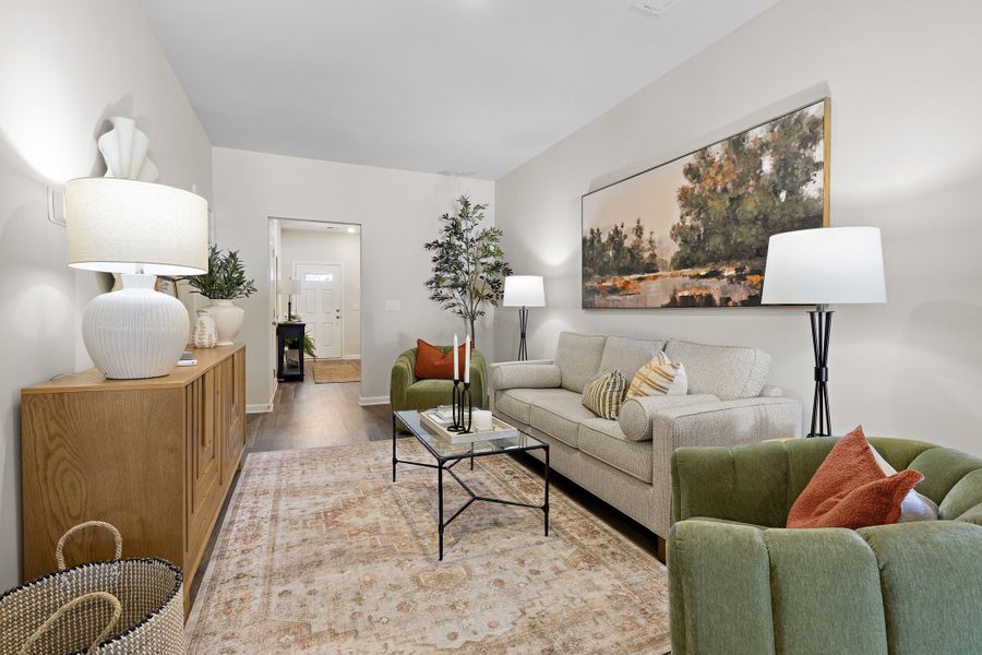 Representative furnished interior of a home built from the Ash 24 by McGuinn Homes in Towns at Lake Greenwood, Greenwood (Image 8). Representative furnished interior of a home built from the Ash 24 by McGuinn Homes in Towns at Lake Greenwood, Greenwood (Image 8).