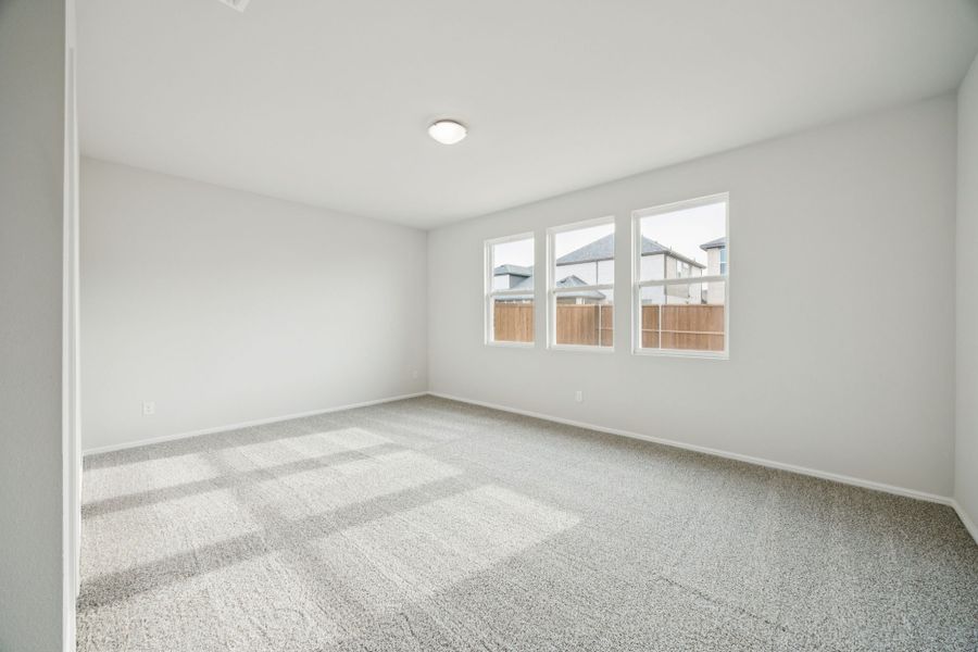 Representative unfurnished interior of a home built from the Dawson by Megatel Homes in Sicily, Princeton (Image 11). Representative unfurnished interior of a home built from the Dawson by Megatel Homes in Sicily, Princeton (Image 11).