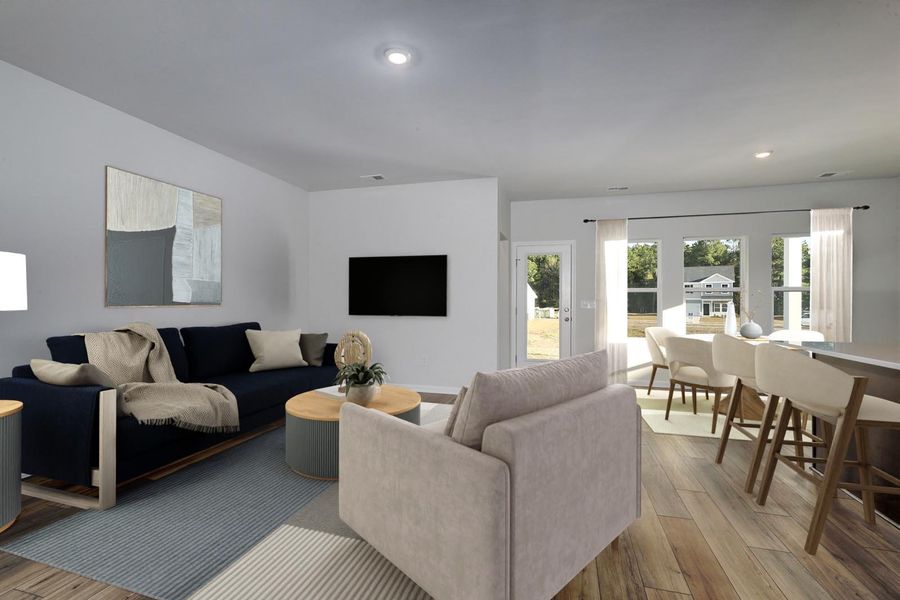 Furnished interior view inside a new home in Hainer Place, Conway (Image 9).