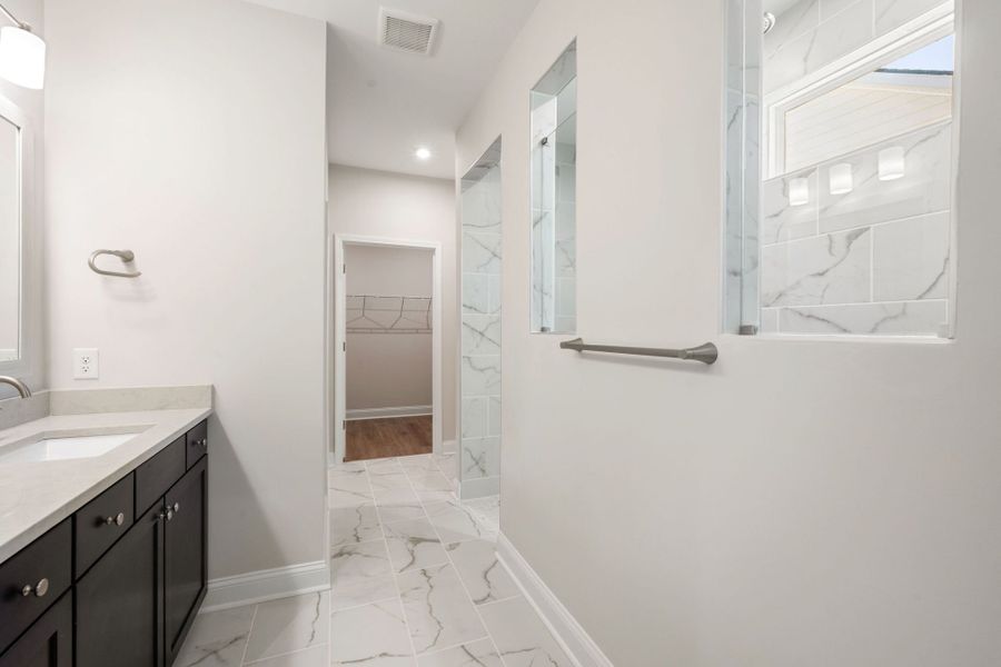 Furnished interior view inside a new home in Waterways, Richmond Hill (Image 16).